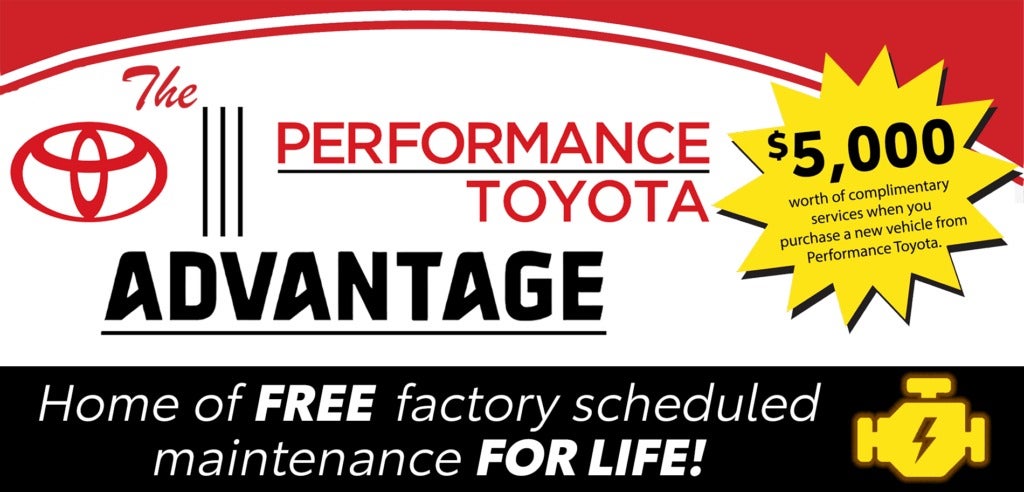 performance Toyota advantage infographic